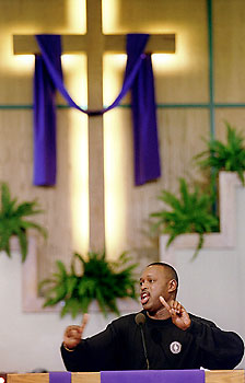 The Rev. Tyrone D. Gordon - photo by Mike DuBose.