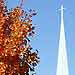 Pleasant Springs Baptist Church Steeple.