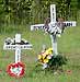 Roadside Memorial Crosses.