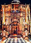 The Aedicula of the Holy Sepulchre from where Jesus rose from the dead.