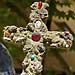 Cross at the Ave Maria Grotto.