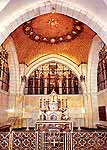 Internal view of the Flagellation Chapel.