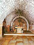 Inside the Sixth Station Chapel.