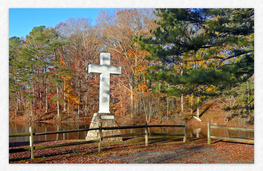 Cross in Cauble Park - Acworth, GA.