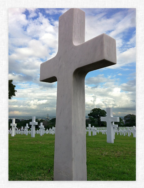 The Manila American Cemetery and Memorial.