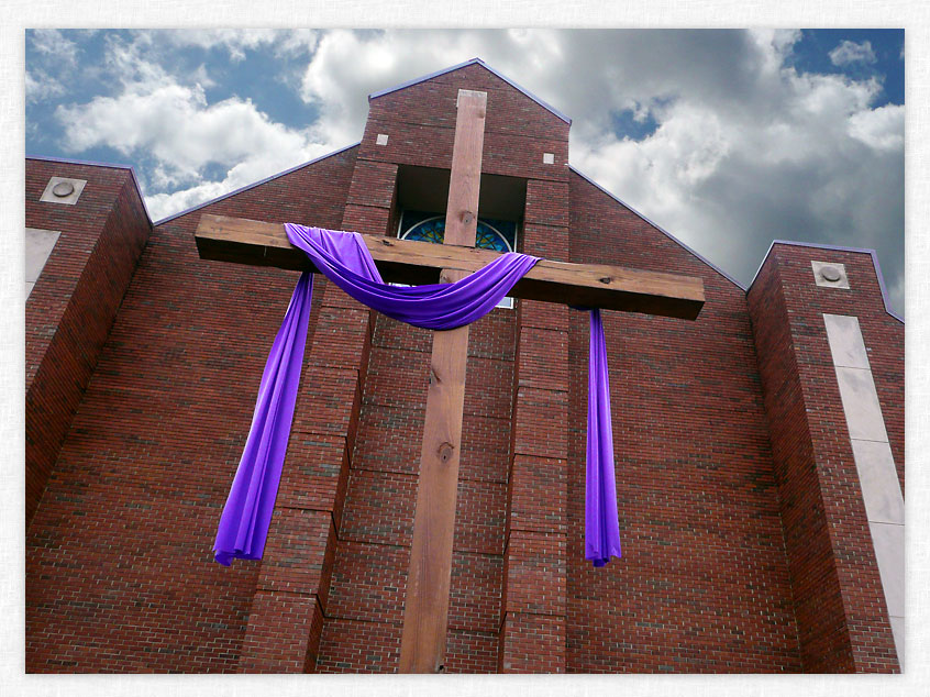 Asbury United Methodist Chuch Cross.