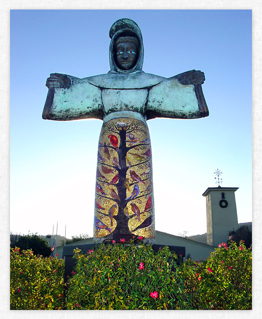 St. Francis sculpture by Beniamino Bufano.