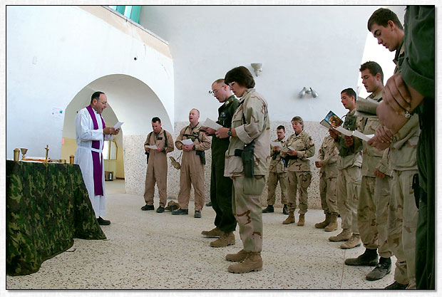 Catholic Mass in Kandahar, Afghanistan.