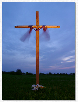 Cedar Gap Baptist Cross.