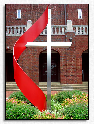 Central UMC Cross.