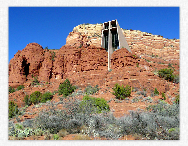 Chapel of the Holy Cross - photo by Eric Shindelbower.