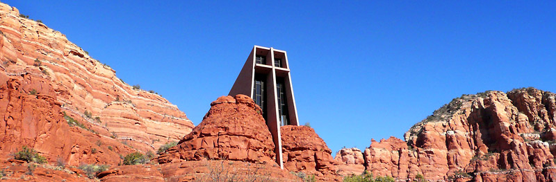 Chapel of the Holy Cross - photo by Eric Shindelbower.