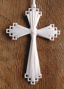 Cheryl's Ribbon Cross.
