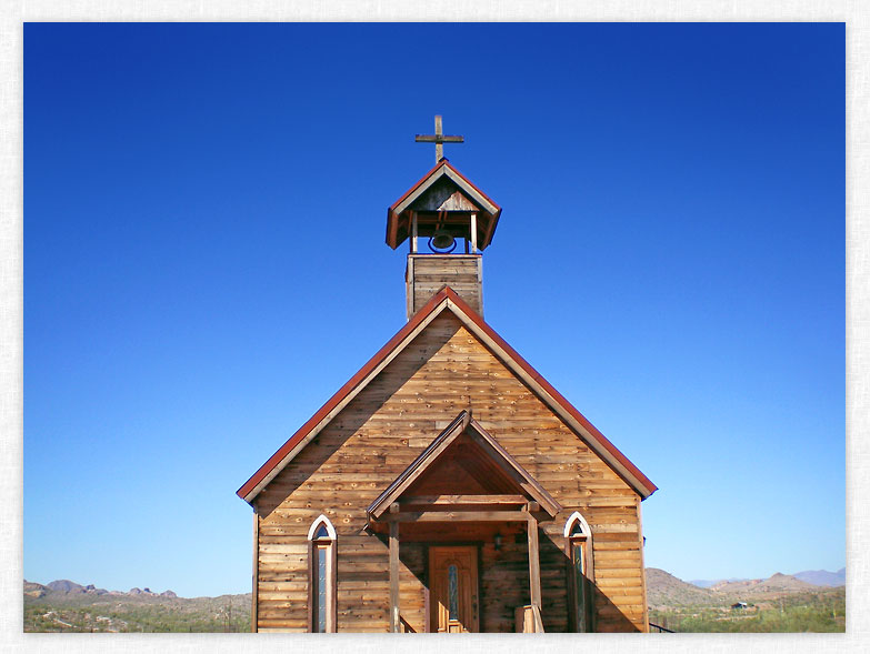 Church at the Mount by Larry Gerry.