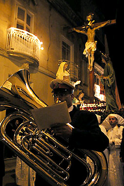 Good Friday, funeral march - photograph by Darrin Zammit Lupi.