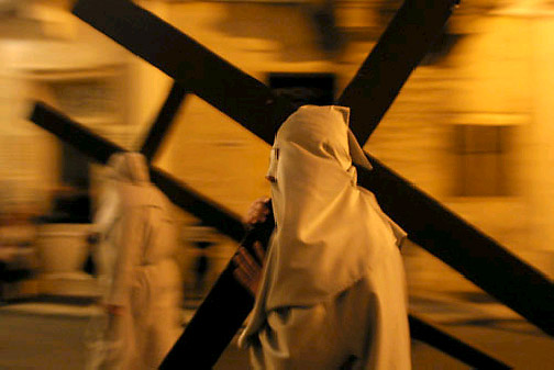 Good Friday procession - photograph by Darrin Zammit Lupi.