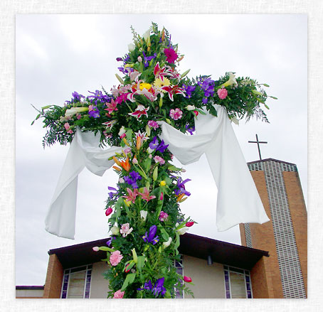 The Easter Cross.