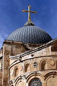 Dome atop the Church of the Holy Sepulcher