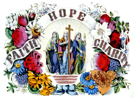 Currier and Ives - Faith Hope Charity.