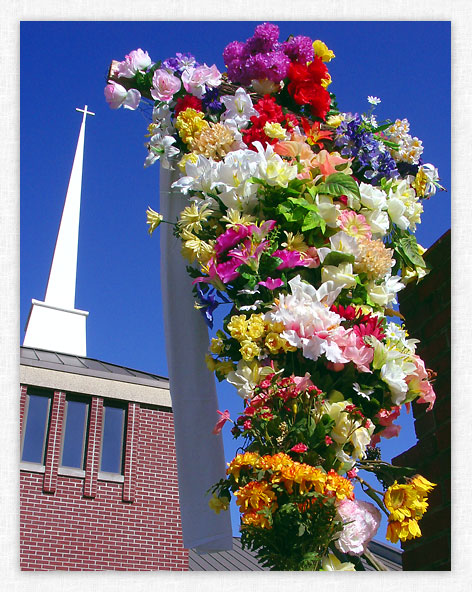 Easter Cross - Lakeside UMC - Huntsville, AL.