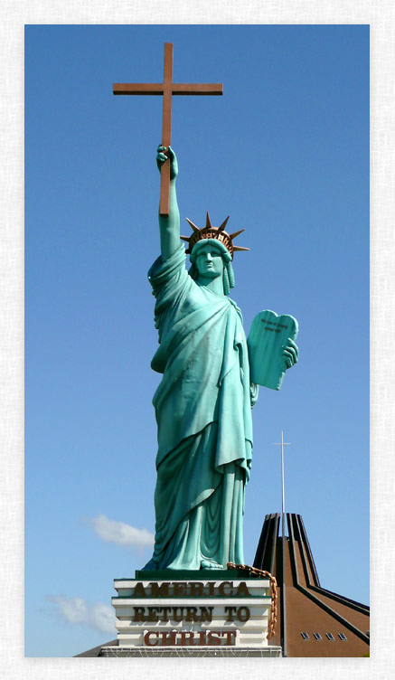 The Statue Of Liberation Through Christ - Memphis, TN.