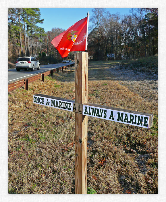 Marine Cross - Lake Achworth Drive.