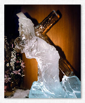 Ice Sculpture by Mark Silverman.