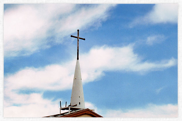 McGregor Range Chapel Steeple.