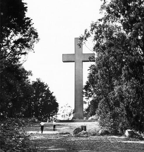 Mt. Davidson Cross in San Francisco, CA.