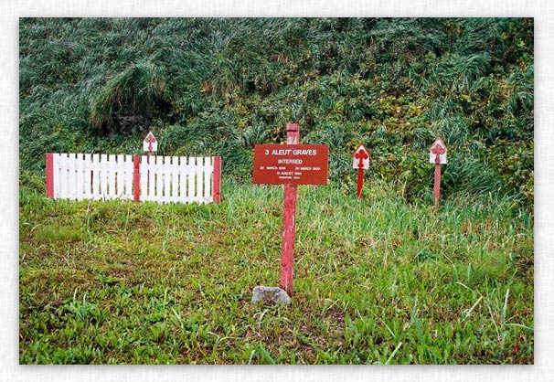 Three Graves - Island of Shemya.