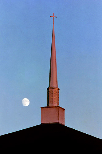 Plainview Church of Christ Steeple.