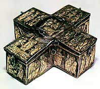 Casket for a reliquary of the True Cross