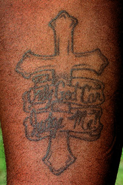 Cross Tattoos Only God Can Judge Me