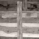 Shiloh Cross on wall.