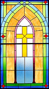 Shiloh UMC Stained Glass Window