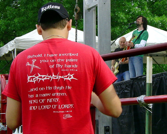 Shaun Groves performing - SoulStock 2006.