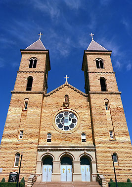 St. Fidelis Church by Thomas J. Wright