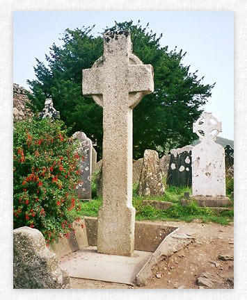 St. Kevin's Cross - photo by Thomas Wright.