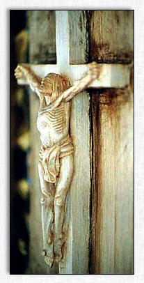 Crucifix by Stefanie Rocknak.