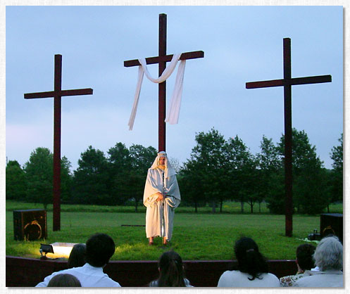 2003 Easter Sunrise Service.