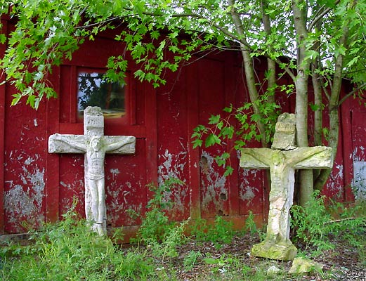 The Turner's Crucifixes - New Market, Alabama.