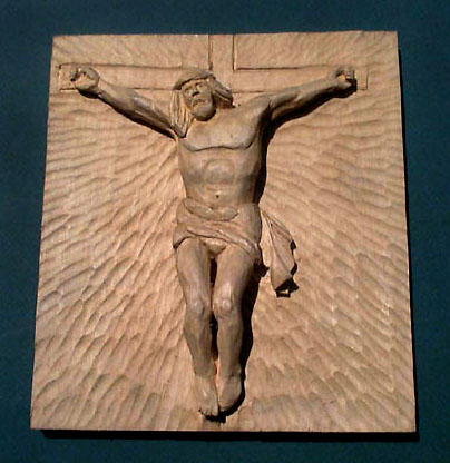 Crucifix by John Pierce.