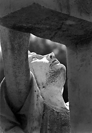 The Cross, Loudon Park Cemetery - Cold Marble Photo by John Bolgiano.