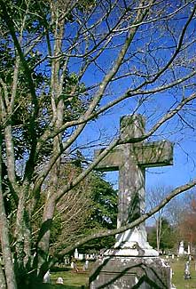 Helm gravestone by Joey Fann.